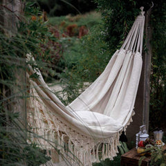 Tassel Canvas Hammock