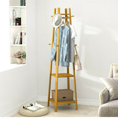 Bamboo Coat Rack