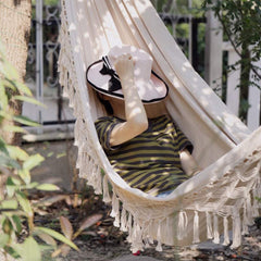 Tassel Canvas Hammock