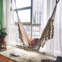 Tassel Canvas Hammock