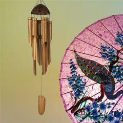 Natural Bamboo Wind Chime