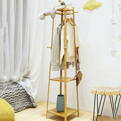 Bamboo Coat Rack