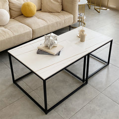 Stackable Marble Coffee Table