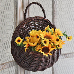 Handmade Rattan Planter